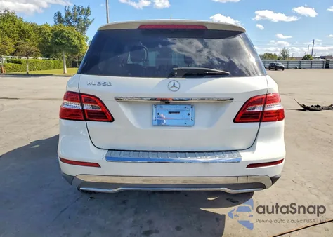 2013 Mercedes-Benz Ml 350 from USA, damaged, VIN 4JGDA5JB7DA151277